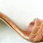 NEW BCBG MAX AZRIA PINK LEATHER SLIDE SANDAL SHOE 10