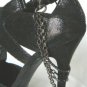 NEW SEXY BLACK PRINTED LIZARD LEATHER PUMP SHOE 7