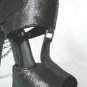 NEW SEXY BLACK PRINTED LIZARD LEATHER PUMP SHOE 7