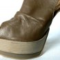 NEW LEATHER PUMP PLATFORM STILETTO TAUPE ALDO SHOE 8