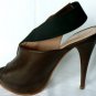 $400 NEW ANTONIO BARBATO NAPPA LEATHER PLATFORM SHOE 7