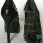 NEW SEXY PATENT BLACK ALDO LEATHER PUMP SHOE BOOTIE 5