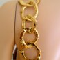 NEW BCBG MAXAZRIA LEOPARD GOLD CHAIN CHIFFON GOWN 8