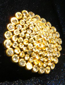NEW BCBG MAX AZRIA RHINESTONE PAVE RING 6