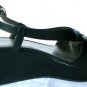 NEW COACH MOLLIE BLACK LEATHER PLATOFRM SHOES SANDAL 11
