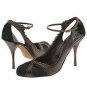 NEW BCBG MAXAZRIA BLACK PONY HAIR/ LEATHER HEEL PUMP 10
