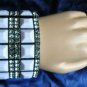 NEW CHIC BCBG MAX AZRIA WHITE STUDDED BANGLE BRACELET