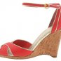 NEW  HOT SEXY CORAL JOEY O LEATHER SANDAL  SHOES 7.5