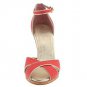 NEW  HOT SEXY CORAL JOEY O LEATHER SANDAL  SHOES 7.5