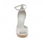 NEW OFF WHITE ALDO TOWERING PLATFORM PEEP TOE SHOES 9
