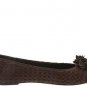 BNWT BROWN LEATHER BCBG MAXZARIA LADIES SHOES FLATS 6 B