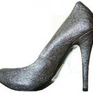 NEW 100% LEATHER SEXY ALDO ROUND TOE PUMP SHOE 10