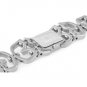 NEW BCBGMAXAZRIA SOCIALITE RELEVE SQUARE SILVER DIAL WOMEN'S BRACELET WATCH