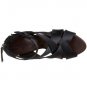 NEW RUNWAY SATIN LEATHER ROUND TOE PUMP BCBG SHOES 7