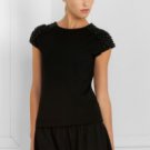 BRAND NEW BCBG MAX AZRIA WOOL KNIT BEADED SWEATER TOP S