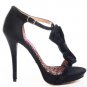 NEW ELEGANT BETSEY JOHNSON JONAS - BLACK HEELS SHOES 9