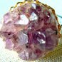 NEW BCBG MAX AZRIA GRADIENT PURPLE QUARTZ GOLD RING 6