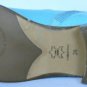 $800 NEW 100% AQUA LEATHER ANGELA FALCONI KNEE BOOTS 6