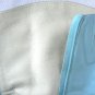 $800 NEW 100% AQUA LEATHER ANGELA FALCONI KNEE BOOTS 6