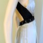 $480 NWT BCBG CHAMPAGNE BEAD TRIM PLEATED BODICE GOWN 4