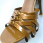NEW 100% LEATHER PUMP SEXY PEEP TOE ALDO SHOE 6