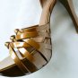 NEW 100% LEATHER PUMP SEXY PEEP TOE ALDO SHOE 6