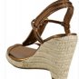 NEW LEATHER DIANE VON FURSTENBERG GINGER WEDGE 8.5