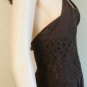 NEW BCBG MAX AZRIA RUNWAY BROWN CROCHET SILK DRESS 2