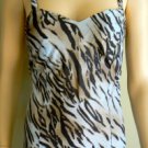 NEW VERSACE ANIMAL PRINT PURPLE COCKTAIL DRESS 30/44- 8