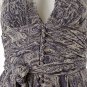 NEW BCBG MAX AZRIA VICTORIAN FLORAL SILK HALTER DRESS 6