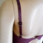 NEW BCBG MAX AZRIA TIERED GRAPE CHIFFON SILK GOWN 6