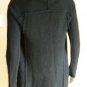 NWT BCBG MAXAZRIA BLACK WOOL DRAPED LONG CARDIGAN S