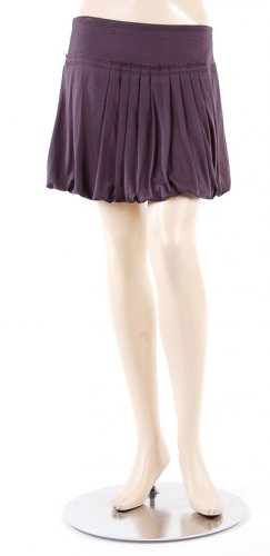 NEW BCBG MAX AZRIA FRONT PLEATED BUBBLE MINI SKIRT M