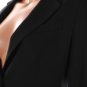 NEW BCBG MAXAZRIA BLACK CARREER COAT JACKET XXS
