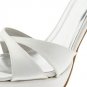 $299 NEW STUART WEITZMAN BRIDAL EXCITING SATIN PUMP 9.5