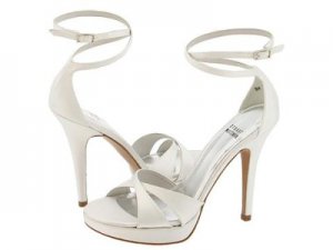 $299 NEW STUART WEITZMAN BRIDAL EXCITING SATIN PUMP 9.5