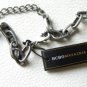 NEW BCBG MAXAZRIA HEMATIT MULTIPLE CHAIN LINK NECKLACE