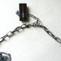 NEW BCBG MAXAZRIA HEMATIT MULTIPLE CHAIN LINK NECKLACE