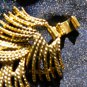 NEW BCBG MAXAZRIA OLD GOLD LEAF BRACELET