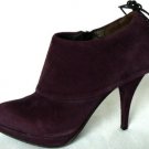 NEW SEXY PURPLE SUEDE/LEATHER LATITUDE FEMME BOOTIE 6
