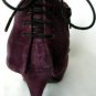 NEW SEXY PURPLE SUEDE/LEATHER LATITUDE FEMME BOOTIE 6