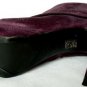 NEW SEXY PURPLE SUEDE/LEATHER LATITUDE FEMME BOOTIE 6