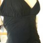 NWT BCBG MAXAZRIA SEXY OPEN BACK BLACK JERSEY DRESS M