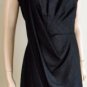 NWT BCBG MAXAZRIA RUNWAY BLACK OPEN BACK LINEN DRESS 8