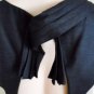 NWT BCBG MAXAZRIA RUNWAY BLACK OPEN BACK LINEN DRESS 8