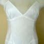 NEW BCBG MAXAZRIA WHITE COTTON CASUAL ELEGANT DRESS M