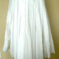 NEW BCBG MAXAZRIA WHITE COTTON CASUAL ELEGANT DRESS M