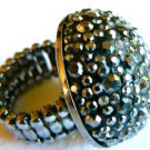 NEW BCBG MAXAZRIA OVERSIZED RING ELASTIC BAND OZ