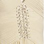NEW BCBG MAXAZRIA WHISPER PLEATED CHIFFON V-NECK GOWN 4