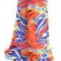 NWT BCBG MAXAZRIA SILK BRIGHT ORANGE STONE APPLIQUE FULL LENGTH DRESS sz 4,6